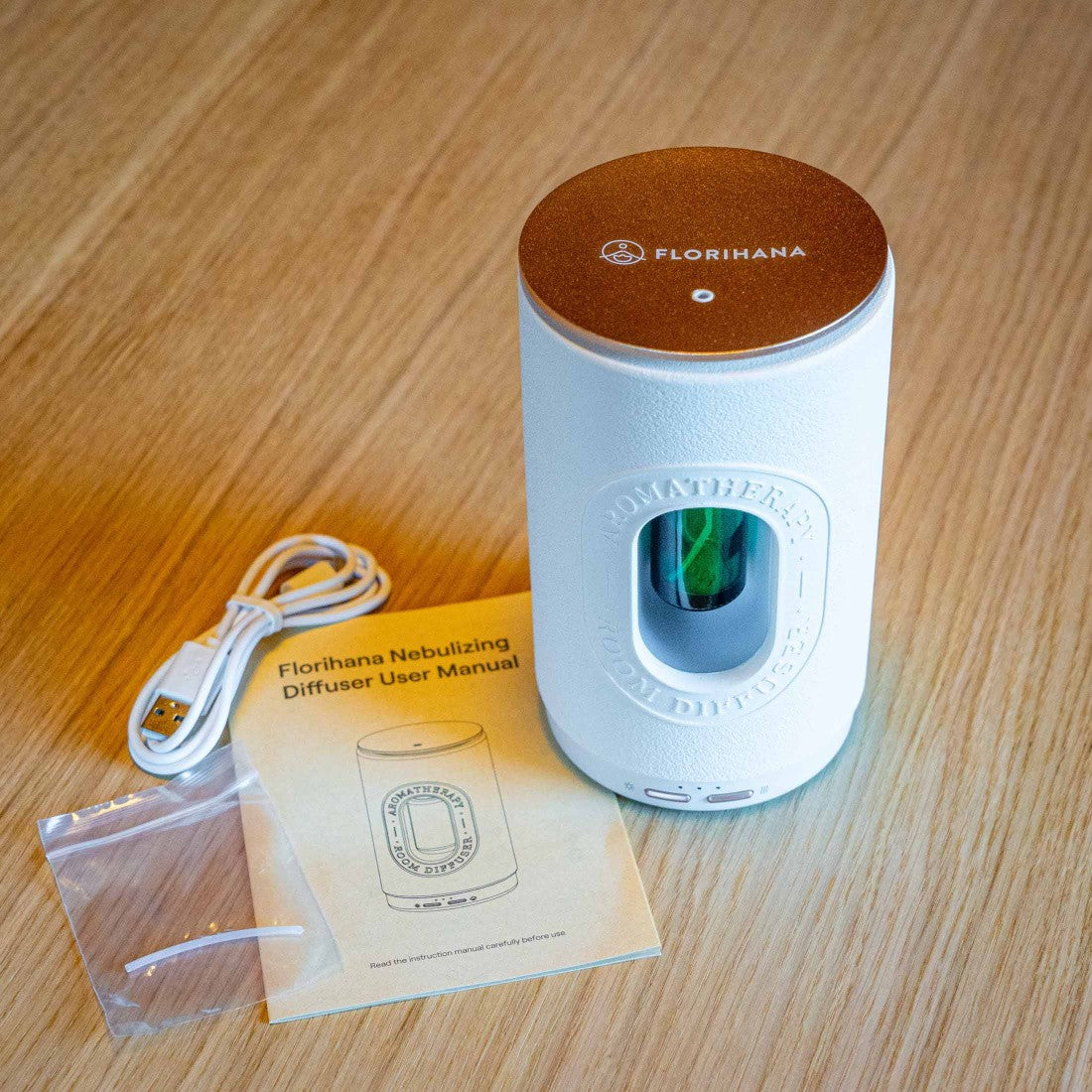 ポータブル ネブライザー式 アロマディフューザー