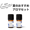 夏のおすすめ精油セット アロマストーン付